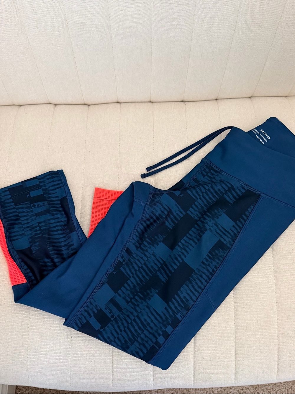 Under Armor Capri Legging Blue Athletic